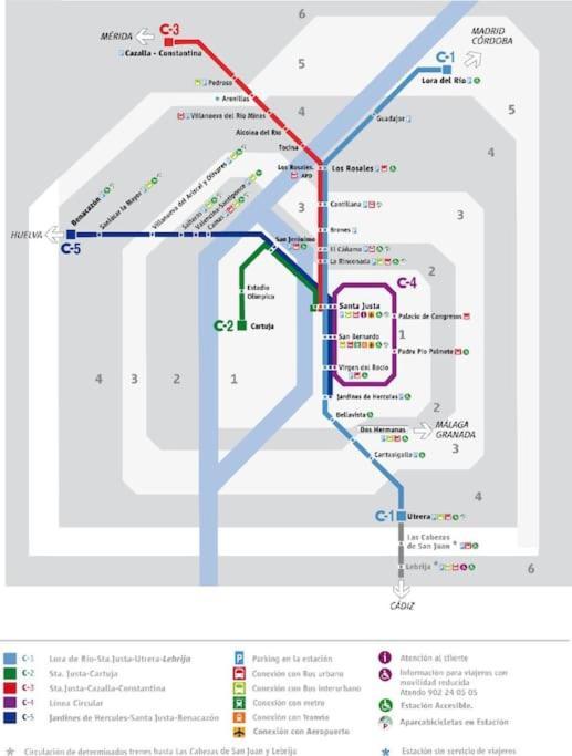 Fibes Apartamento Con Parking Gratis Seville Exterior photo